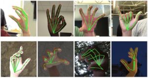 Hand Gesture Recognition in python with source code