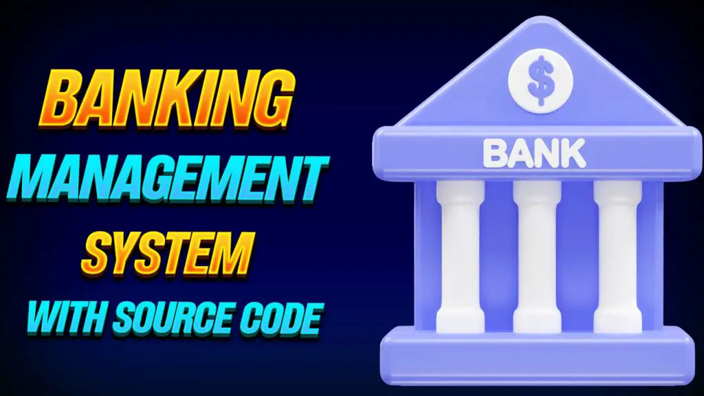 Banking management system in C++