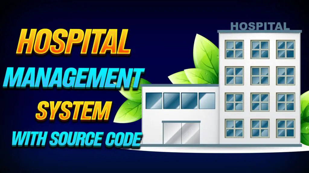 Hospital Management system in C++