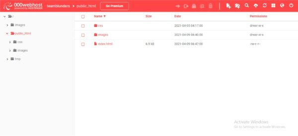 How to Host HTML website for free on 000webhost?